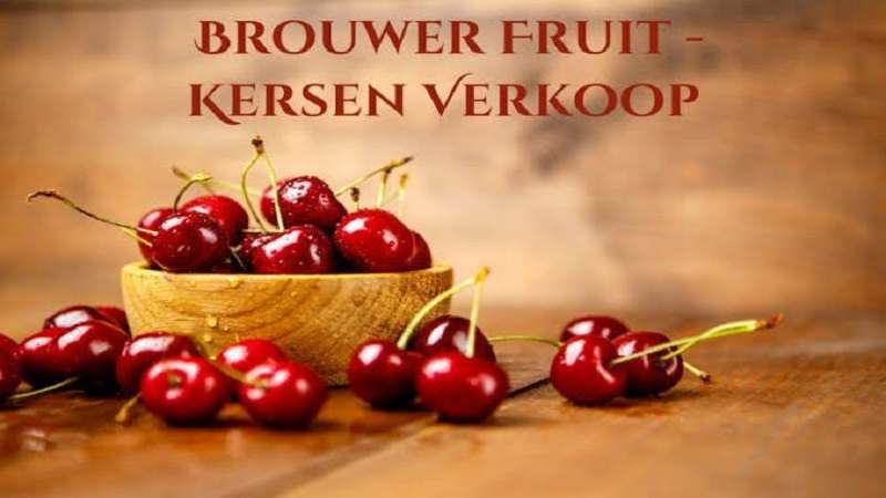 brouwer fruit - kersen verkoop